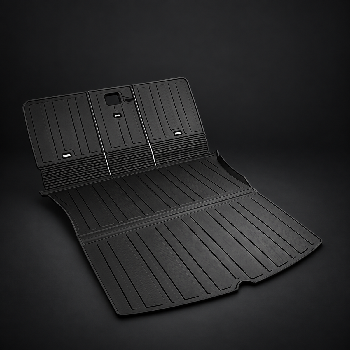 Main cargo and seatback liner shown before fitting; product reference, not an installation diagram.