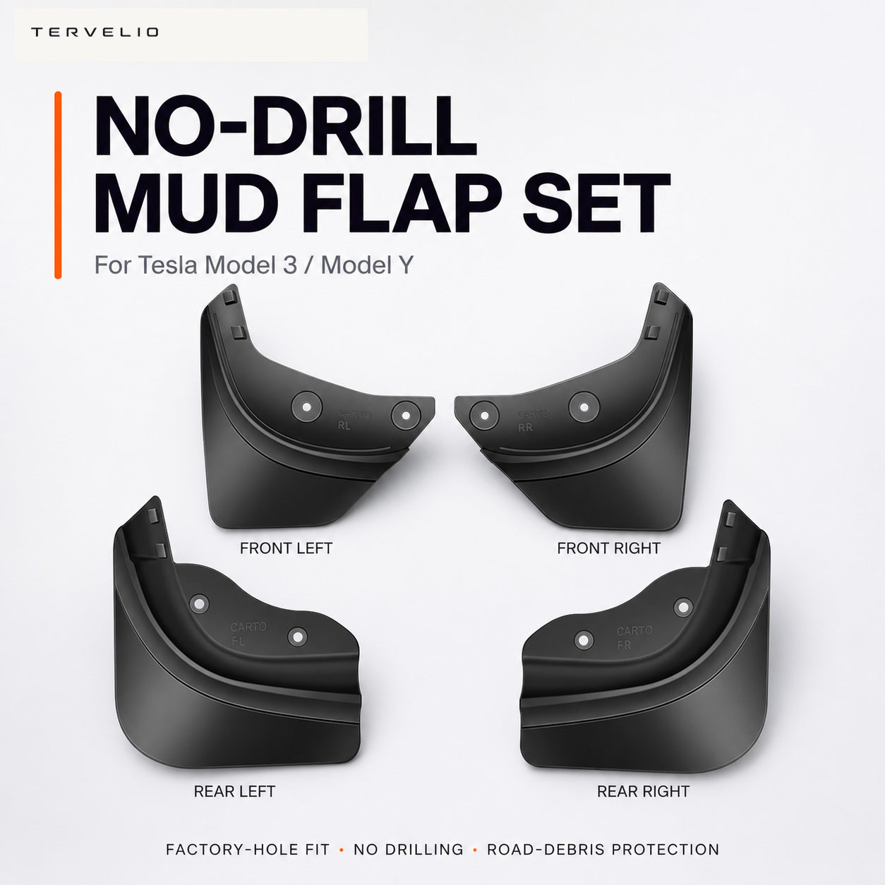 No-Drill Mud Flaps: A Five-Step Installation Guide