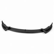 Matte-black ABS front splitter for Tesla Model 3 Highland on a clean white background