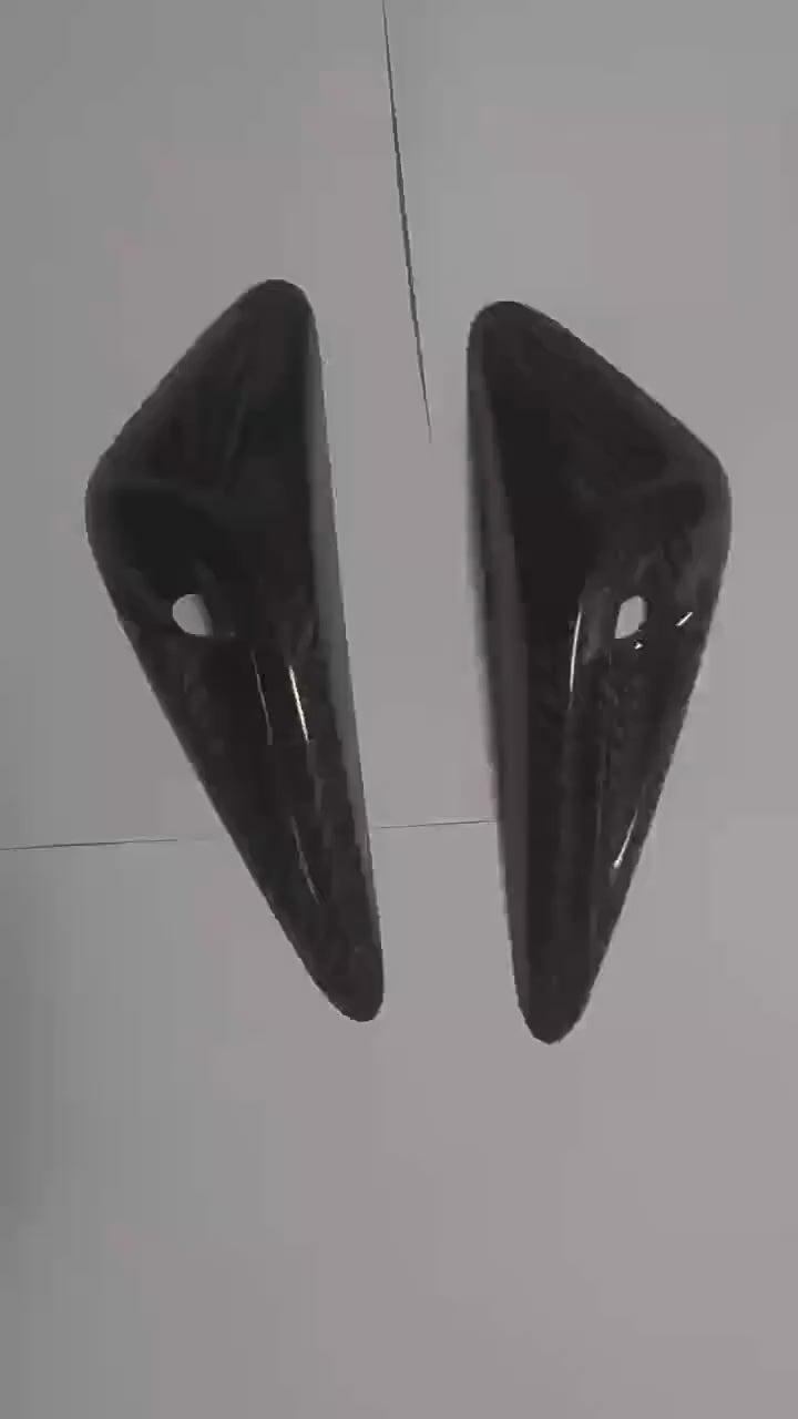 Full-wrap camera trim cover close-up