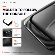 Wireless Charging U-Shape Trim for Refreshed Tesla Model 3/Y — product image 3