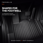 TPE Floor and Cargo Mats for Tesla Cybertruck — product image 2