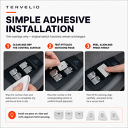 Door Window Switch Trim Set for Refreshed Tesla Model 3/Y — product image 5