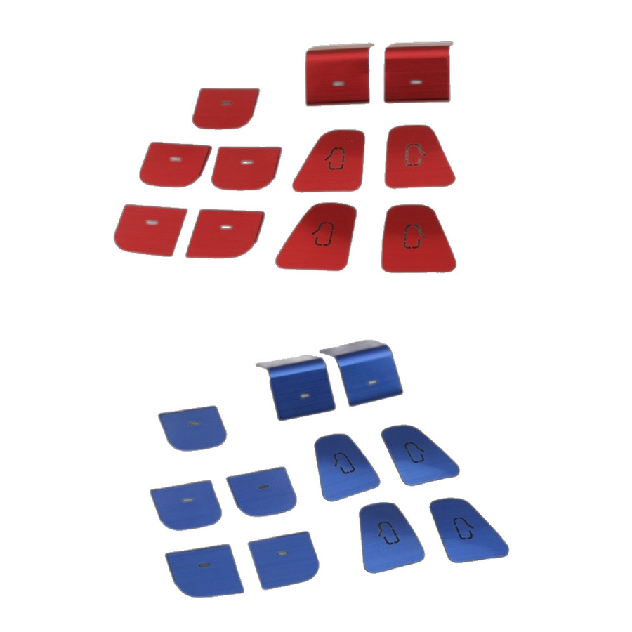 Door Window Switch Trim Set for Refreshed Tesla Model 3/Y — clean product view
