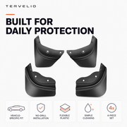 No-Drill Mud Flap Set for Tesla Model 3/Y — product image 5