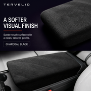 Suede Armrest and Rear Screen Trim for Refreshed Tesla Model 3/Y — product image 2