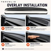 Dashboard Upper and Lower Trim Covers for Refreshed Tesla Model 3 — product image 5