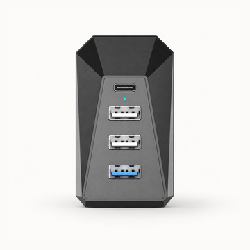 Glovebox USB Expansion Hub for Refreshed Tesla Model 3/Y — clean product view