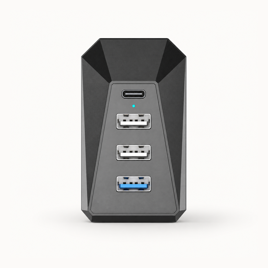 Glovebox USB Expansion Hub for Refreshed Tesla Model 3/Y — clean product view