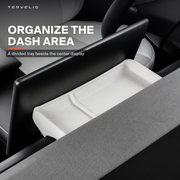 Silicone Center Console Storage Set for Refreshed Tesla Model 3/Y — product image 2