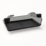 Single open under-screen storage tray for the supplier-listed Model 3 and Model Y configuration.