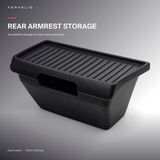Rear Armrest Storage Box for Refreshed Tesla Model Y