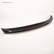 TERVELIO Carbon-Style Rear Lip with Light configuration overview
