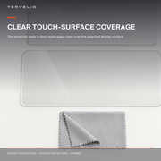 Clear Center Display Screen Protector for Tesla Model 3 / Model Y edge, finish and surface detail