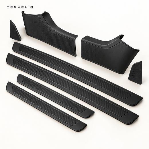 Door Sill and Console Protection Set for Tesla Model 3