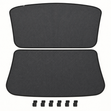 TERVELIO Laser-Finish Roof Sunshade for Tesla Model Y configuration overview