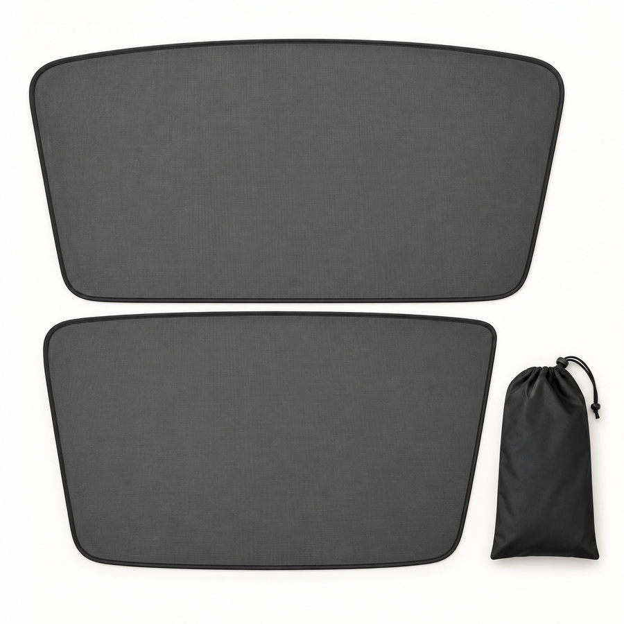 TERVELIO Panoramic Roof Sunshade for Tesla Model 3 / Model Y configuration overview