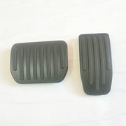 Brake and accelerator pedal covers shown on a neutral background