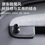 Magnetic dashboard phone mount installed on the vehicle dashboard