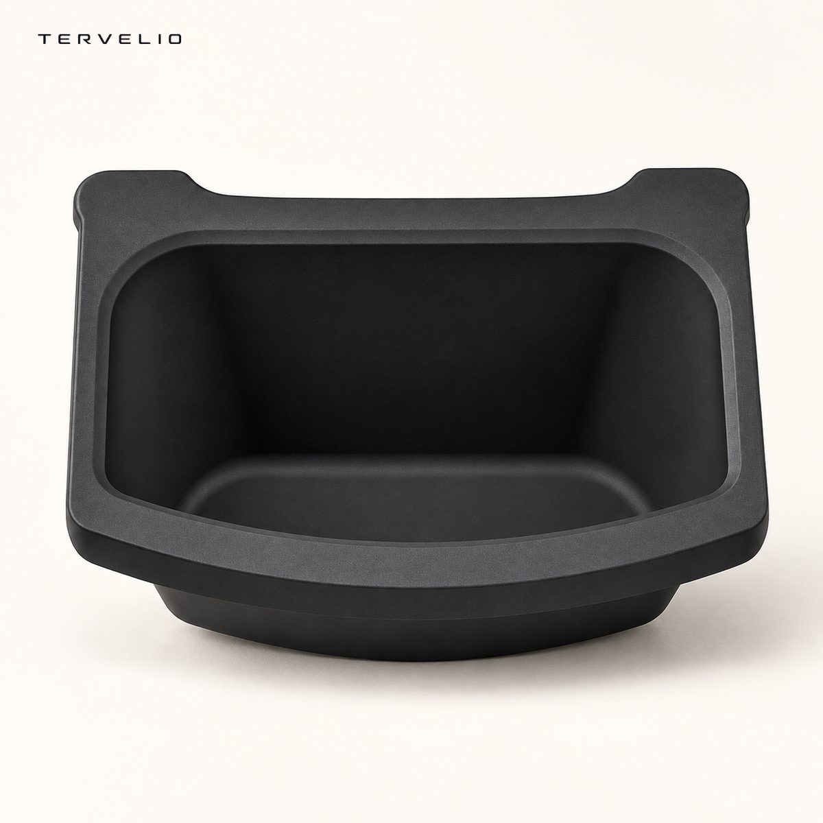 TERVELIO black rear-console waste bin for the refreshed Tesla Model Y