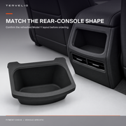 Rear-console waste-bin shape and fitment reference
