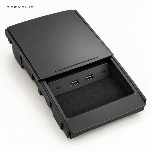Sliding-Cover Charging Hub