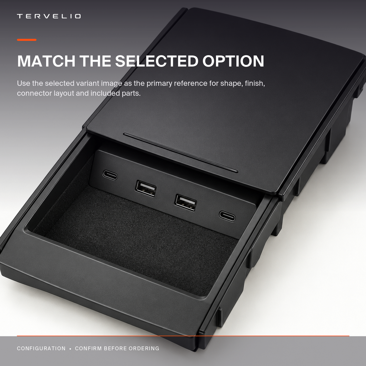 Sliding-Cover Charging Hub configuration and port-layout reference