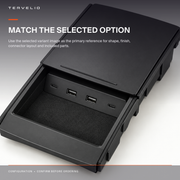 Sliding-Cover Charging Hub configuration and port-layout reference