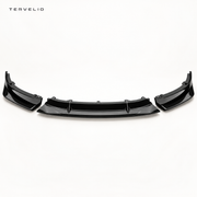 TERVELIO Three-Piece Front Lip Spoiler configuration overview