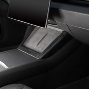 Wireless charging U-shape trim installed around the center console charging area