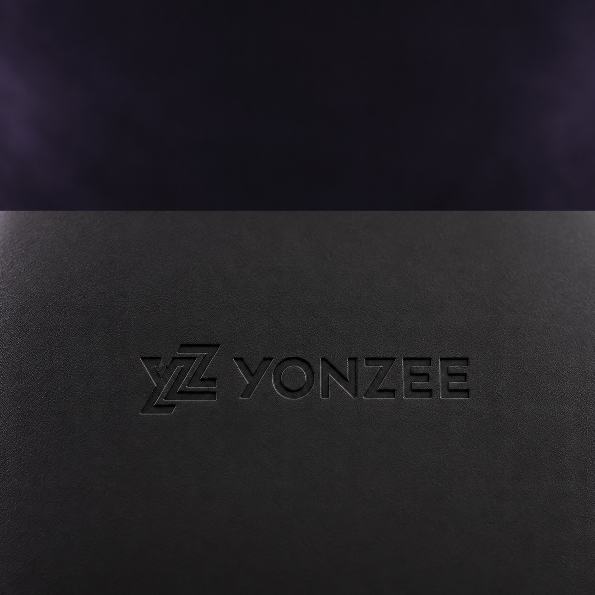 look closely at the surface: The photographed side has a smooth black finish. Text-free product reference.